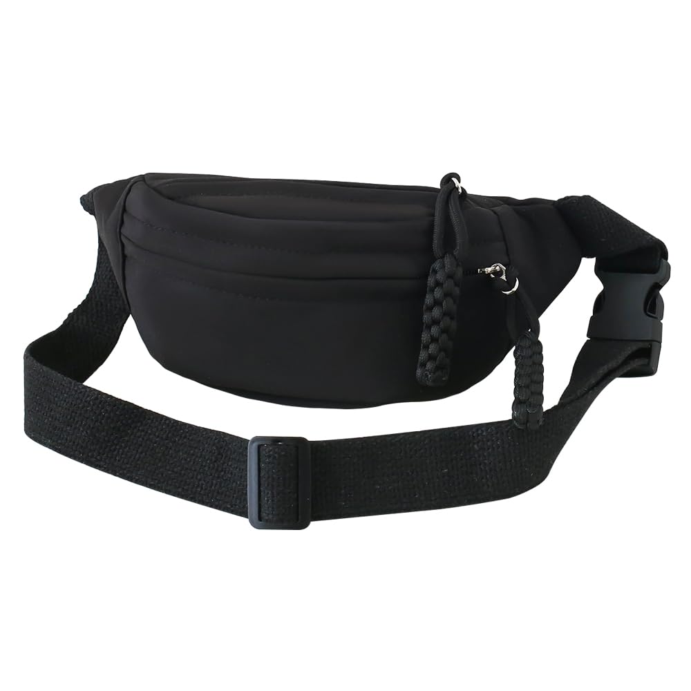 Fanny Pack for Kids, Adjustable Crossbody Waist Bag for Boys Girls, Pink