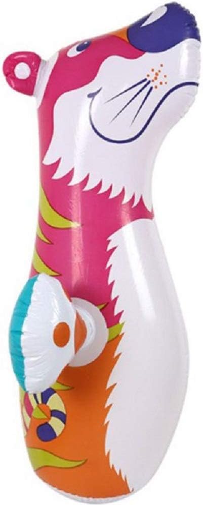 INTEX 3D Bop Bag Blow Up Inflatable Tiger, Dinosaur & Dolphin. (Package will include any 1 item)