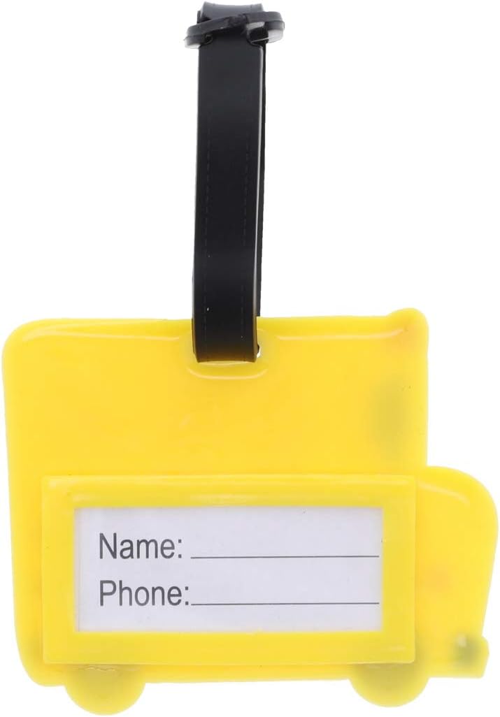 SandT Collection Luggage Tag School Bag ID Holder for Kids Travel