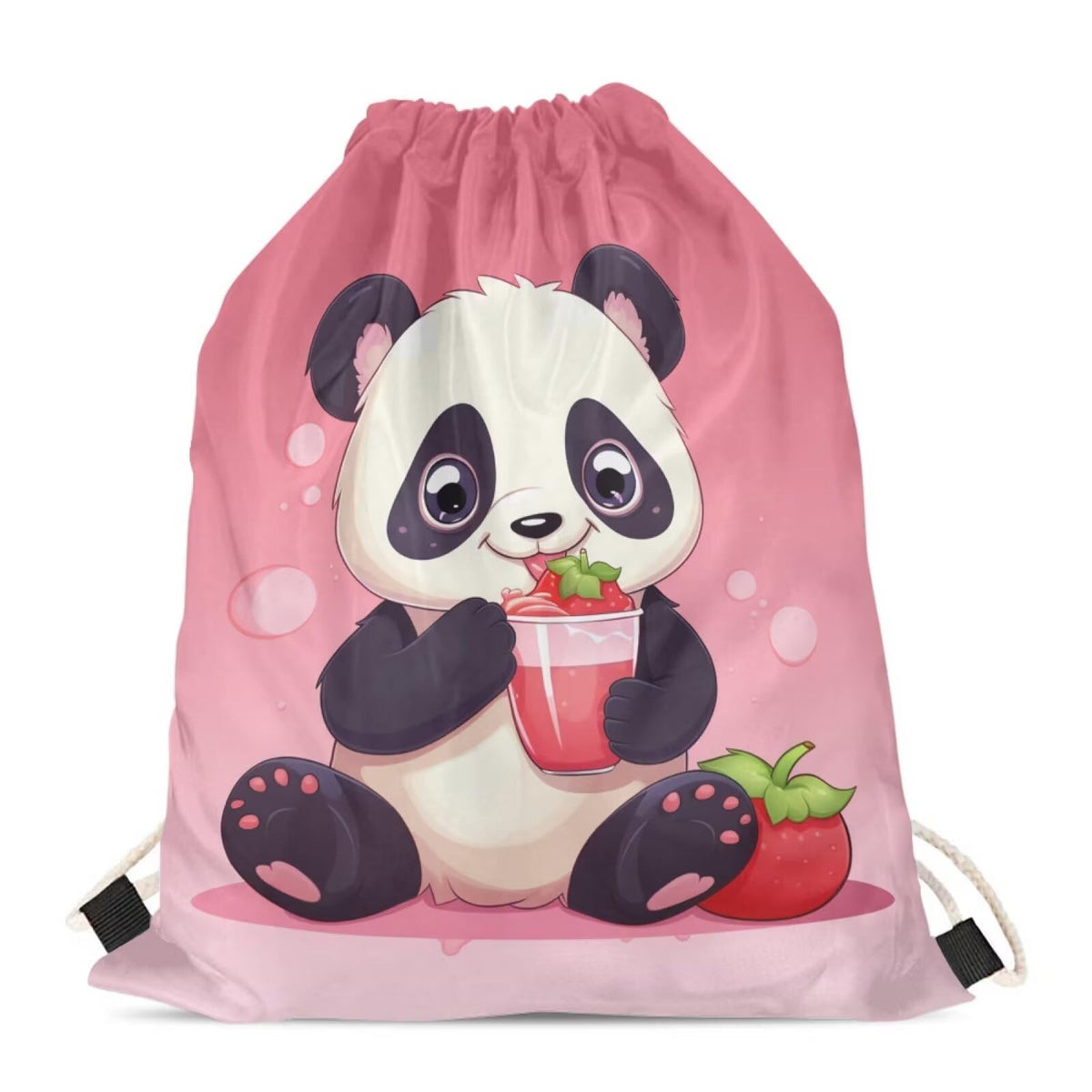 Upetstory Sunflower Giraffe Drawstring Backpack Cinch Sackpack for Women Medium Gym Bag Lightweight Draw String Bag Sports Yoga Rucksack Swim Travel Day Pack