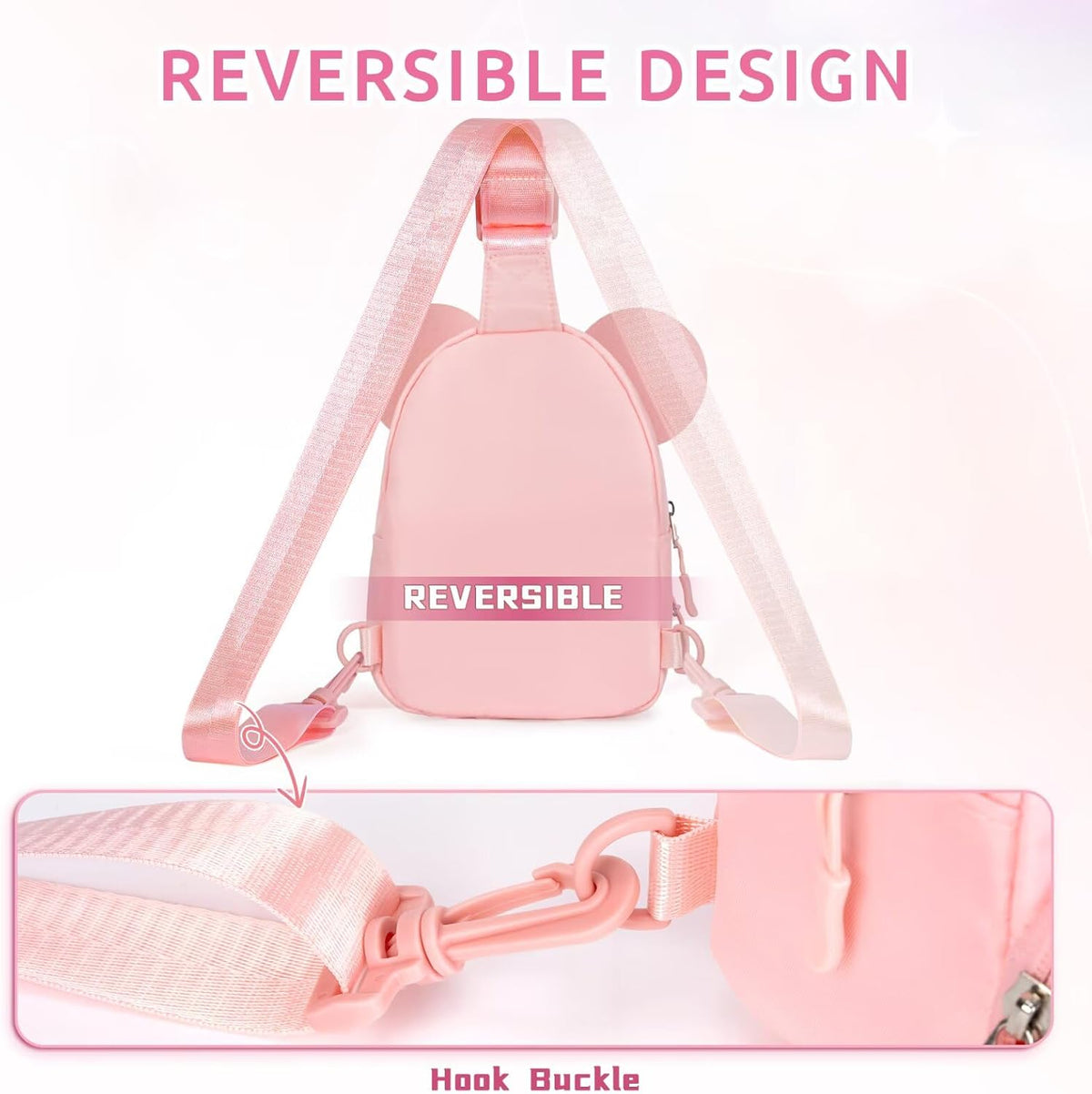 Birthday Gifts for 2 3 4 5 6 7 8 Year Old Girls Kids Purse, Pink R