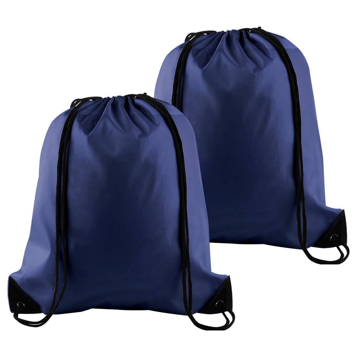 PLULON 2Pcs Drawstring Bags Bulk, Drawstring Backpack Pink Red String Backpack Cinch Sack Sport Gym Backpack Bags for Yoga Traveling Outdoor Sports