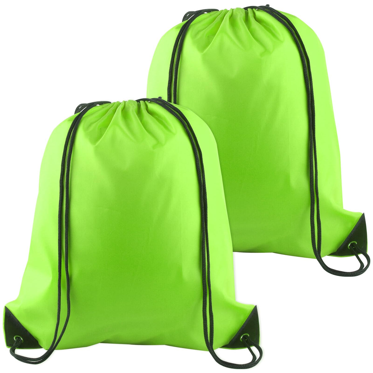 PLULON 2Pcs Drawstring Bags Bulk, Drawstring Backpack Pink Red String Backpack Cinch Sack Sport Gym Backpack Bags for Yoga Traveling Outdoor Sports
