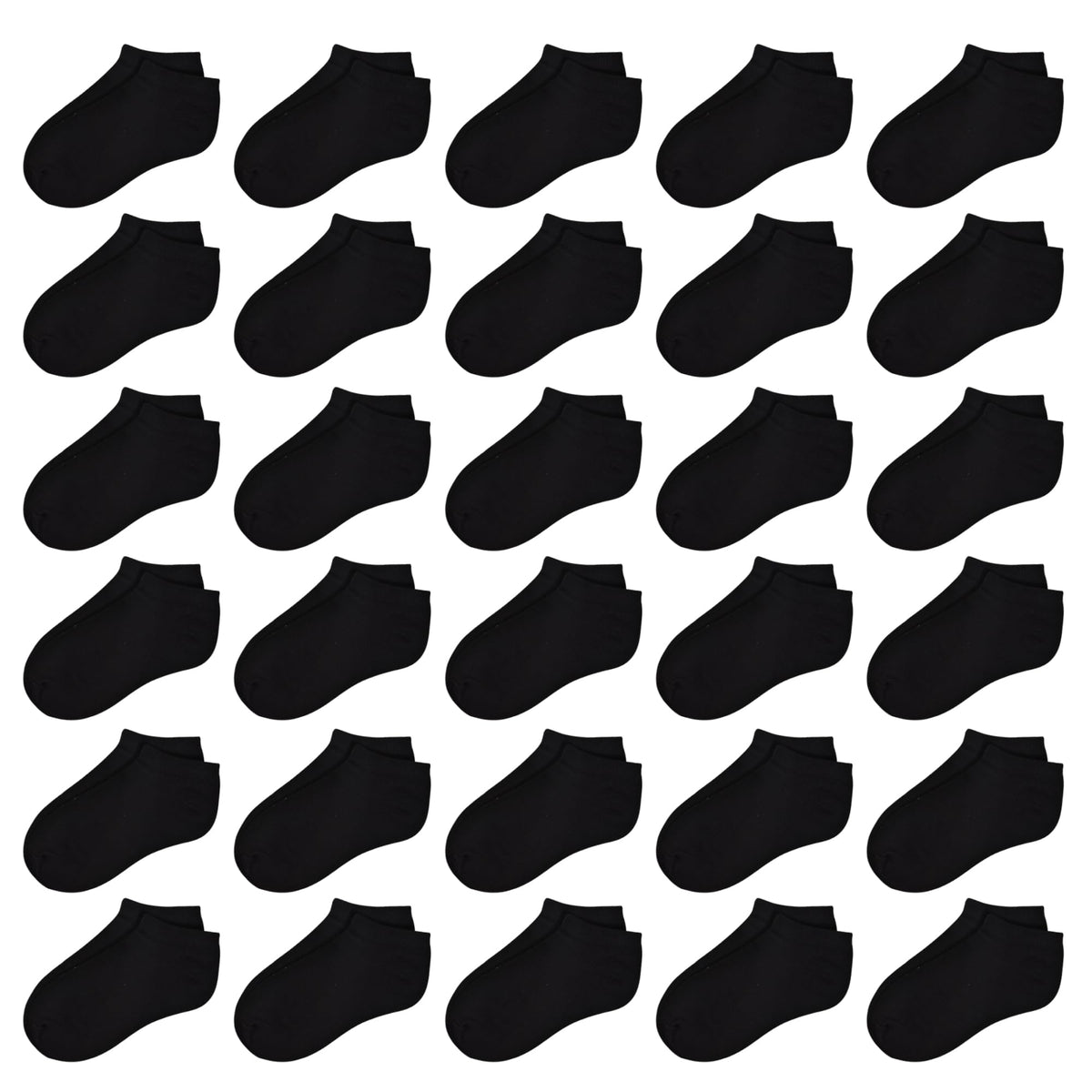 Toddler Socks 30 Pairs Kids Low Cut Socks 1-14 Years