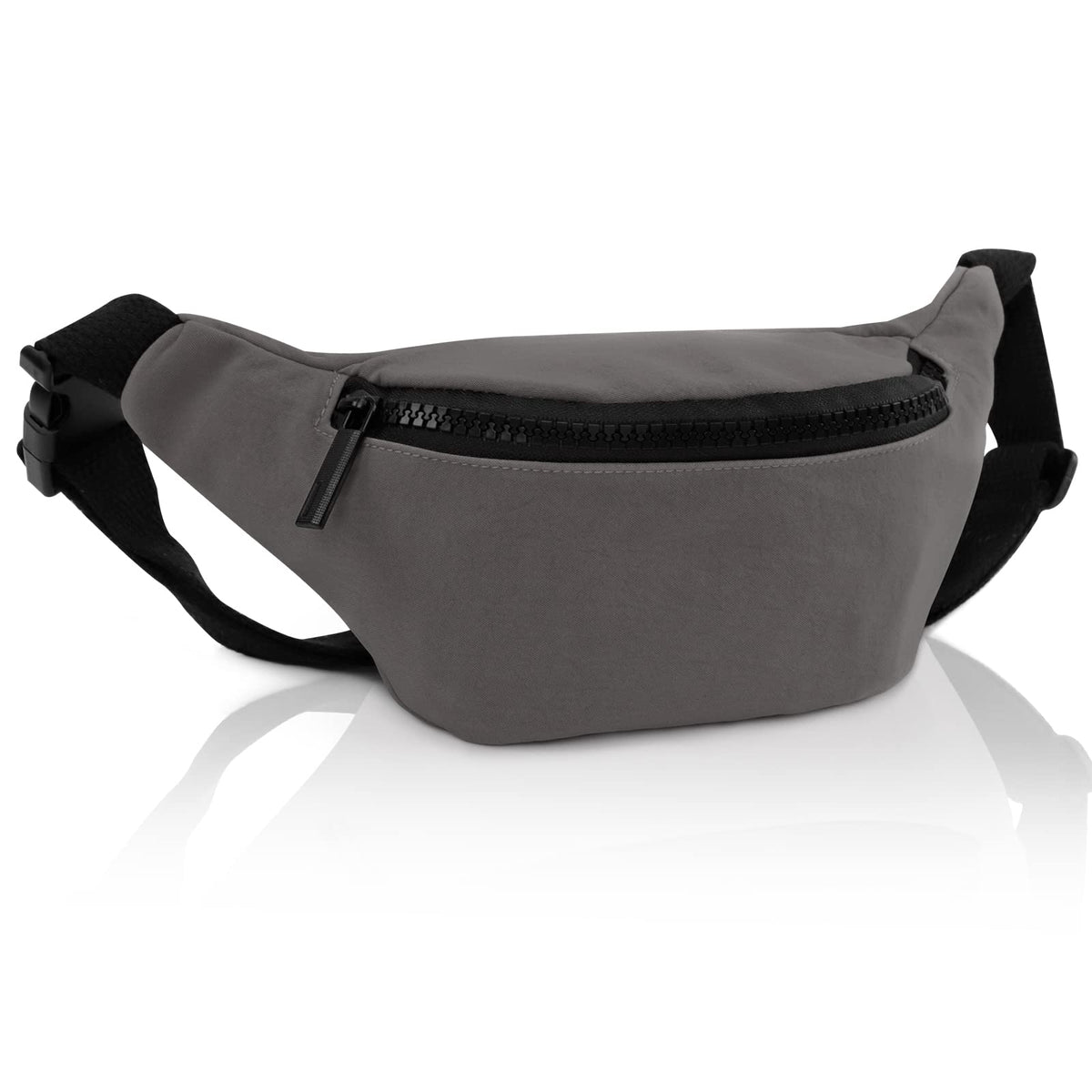 Kids Fanny Pack, Adjustable Crossbody Waist Bag for Boy Girl, Black