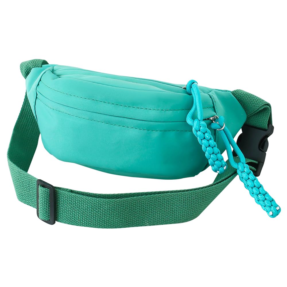 Fanny Pack for Kids, Adjustable Crossbody Waist Bag for Boys Girls, Pink