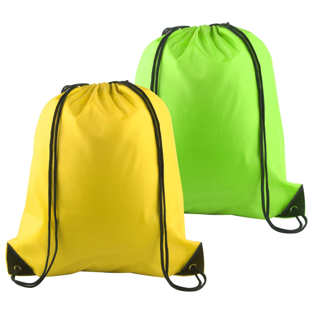 PLULON 2Pcs Drawstring Bags Bulk, Drawstring Backpack Pink Red String Backpack Cinch Sack Sport Gym Backpack Bags for Yoga Traveling Outdoor Sports
