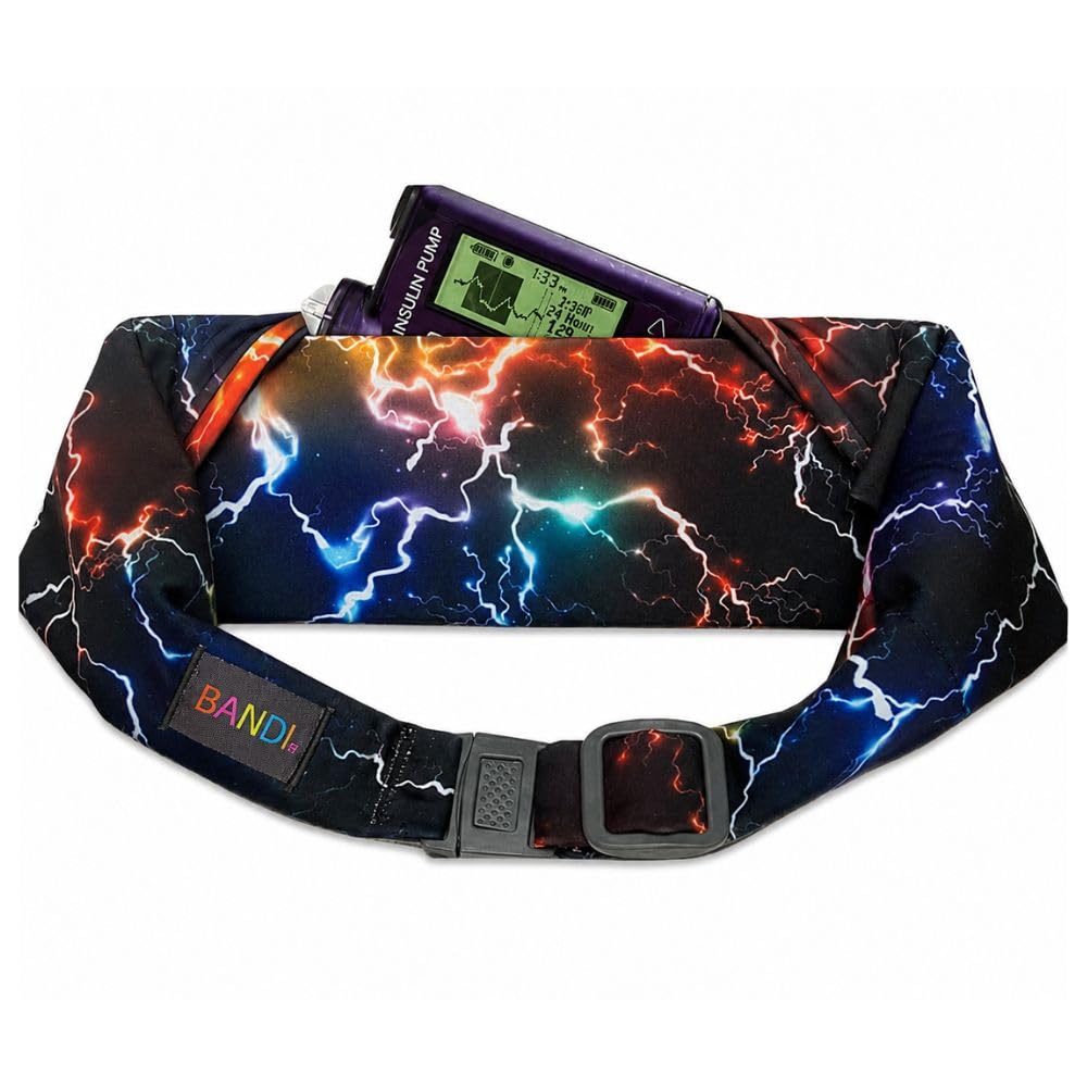BANDI KIDS Pocket belt for Medical, Sports, Play Comfortable fit Adjustable waist pack, Made In USA