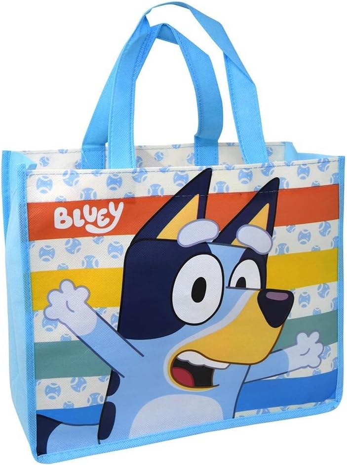 Bluey Medium Eco Friendly Non Woven Tote Bag with Hangtag