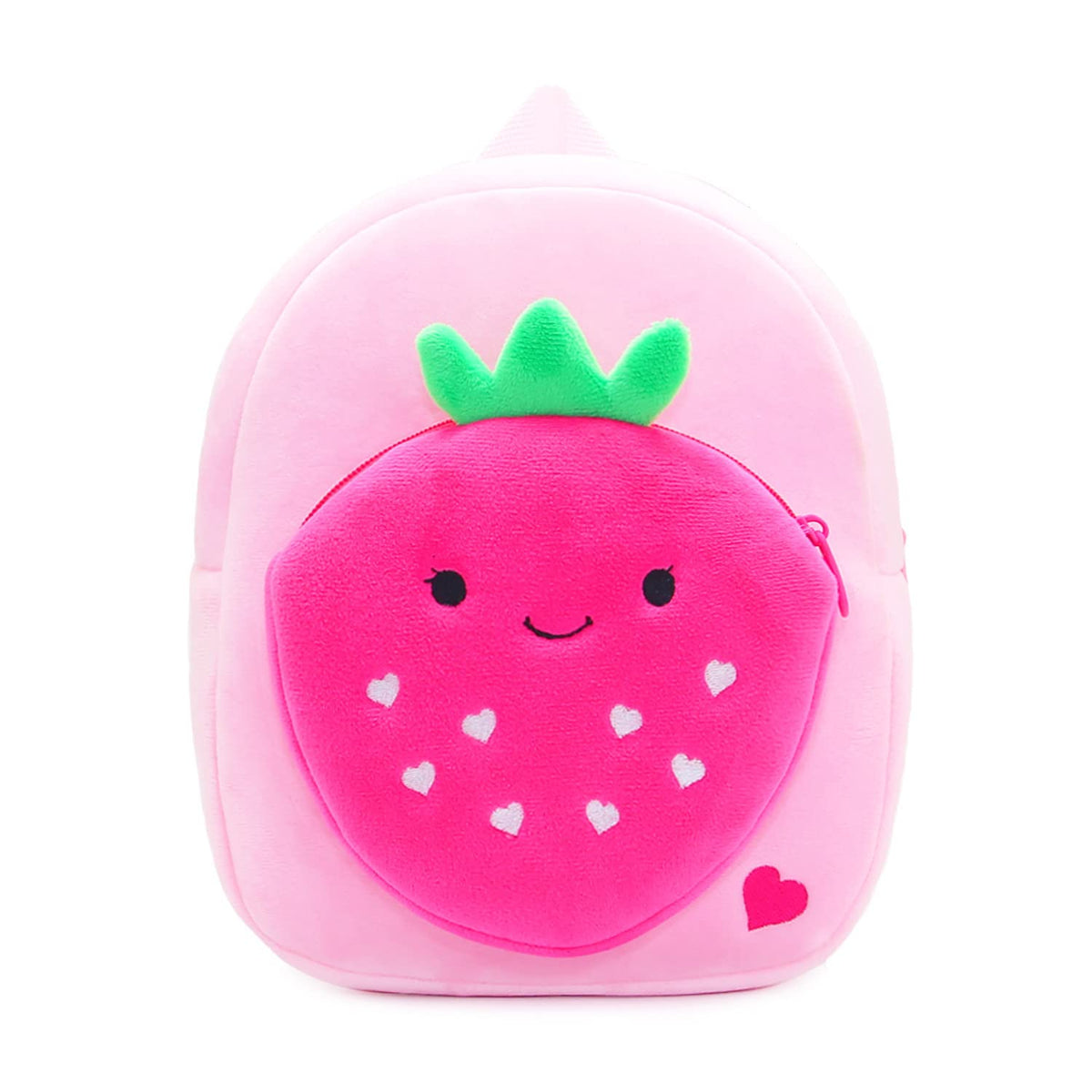 NICE CHOICE Cute Toddler Backpack Toddler Bag Plush Animal Cartoon Mini Travel Bag for Baby Girl Boy 2-6 Years(Pink Butterfly)