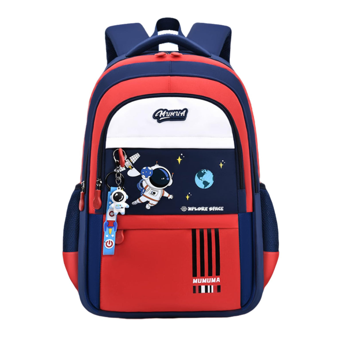 MITOWERMI Astronaut-space Backpack for Boys-Girls Elementary Middle School Bookbag Backpack for Girls Kids Lightweight Back Pack Blue-green