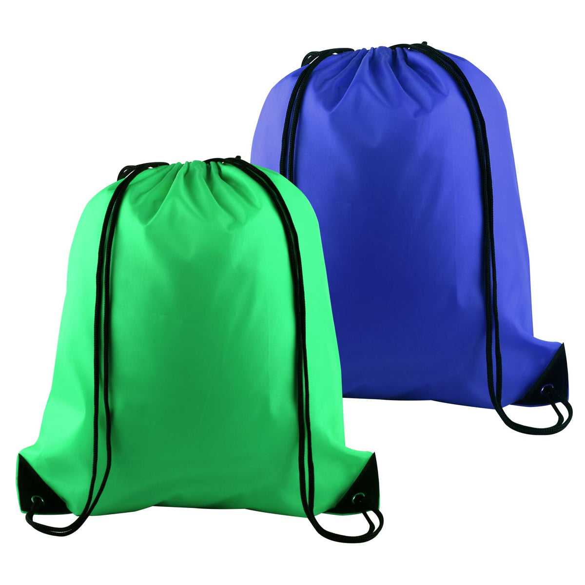 PLULON 2Pcs Drawstring Bags Bulk, Drawstring Backpack Pink Red String Backpack Cinch Sack Sport Gym Backpack Bags for Yoga Traveling Outdoor Sports