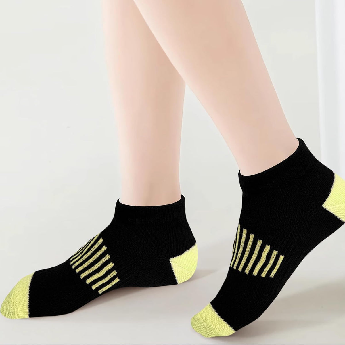 JAMEGIO 12 Pairs Girls Socks Ankle Socks for Girls Running Athletic Low Cut Sock for Little Big Girl