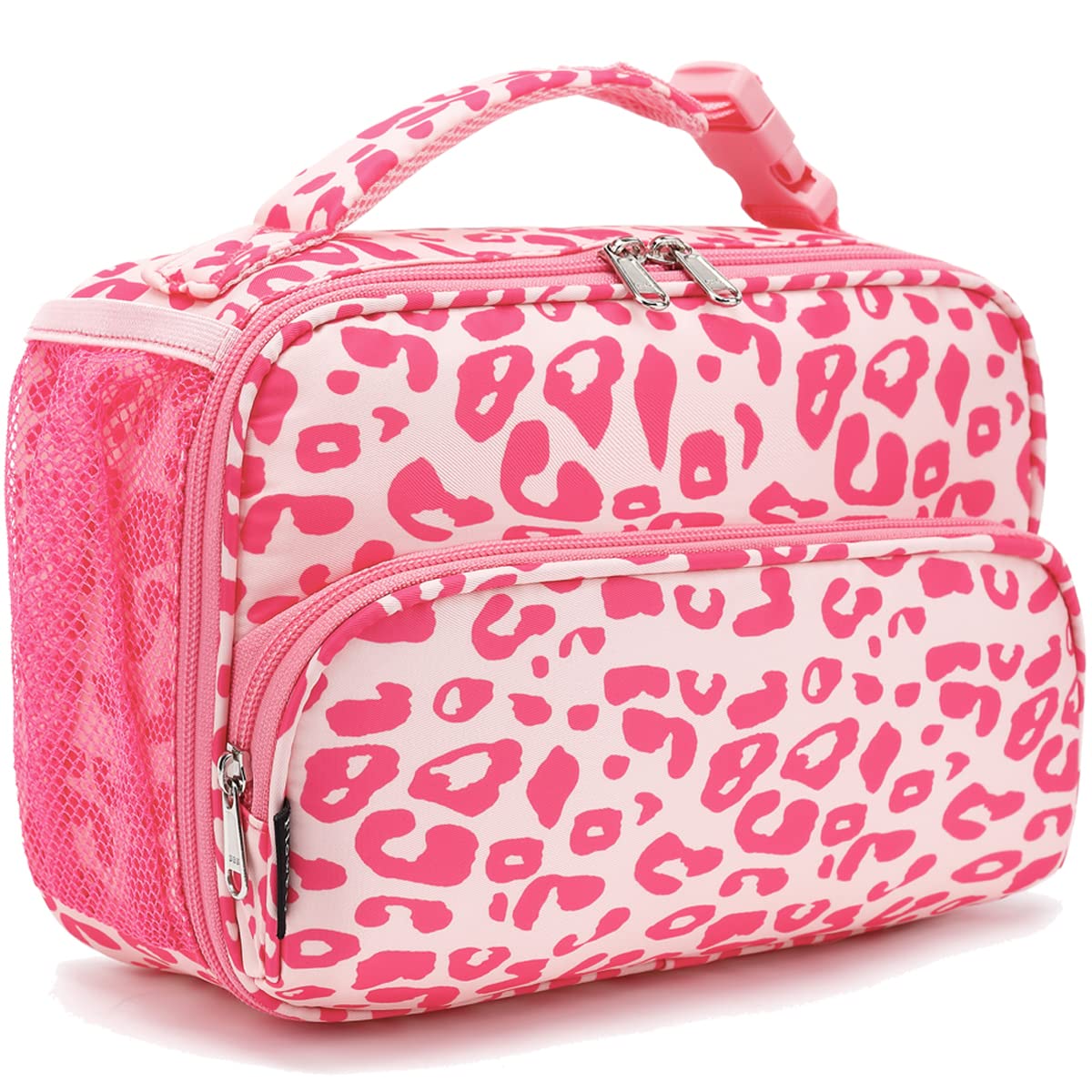 FlowFly Kids Lunch box Insulated Soft Bag Mini Cooler Back to School Thermal Meal Tote Kit for Girls, Boys, Car