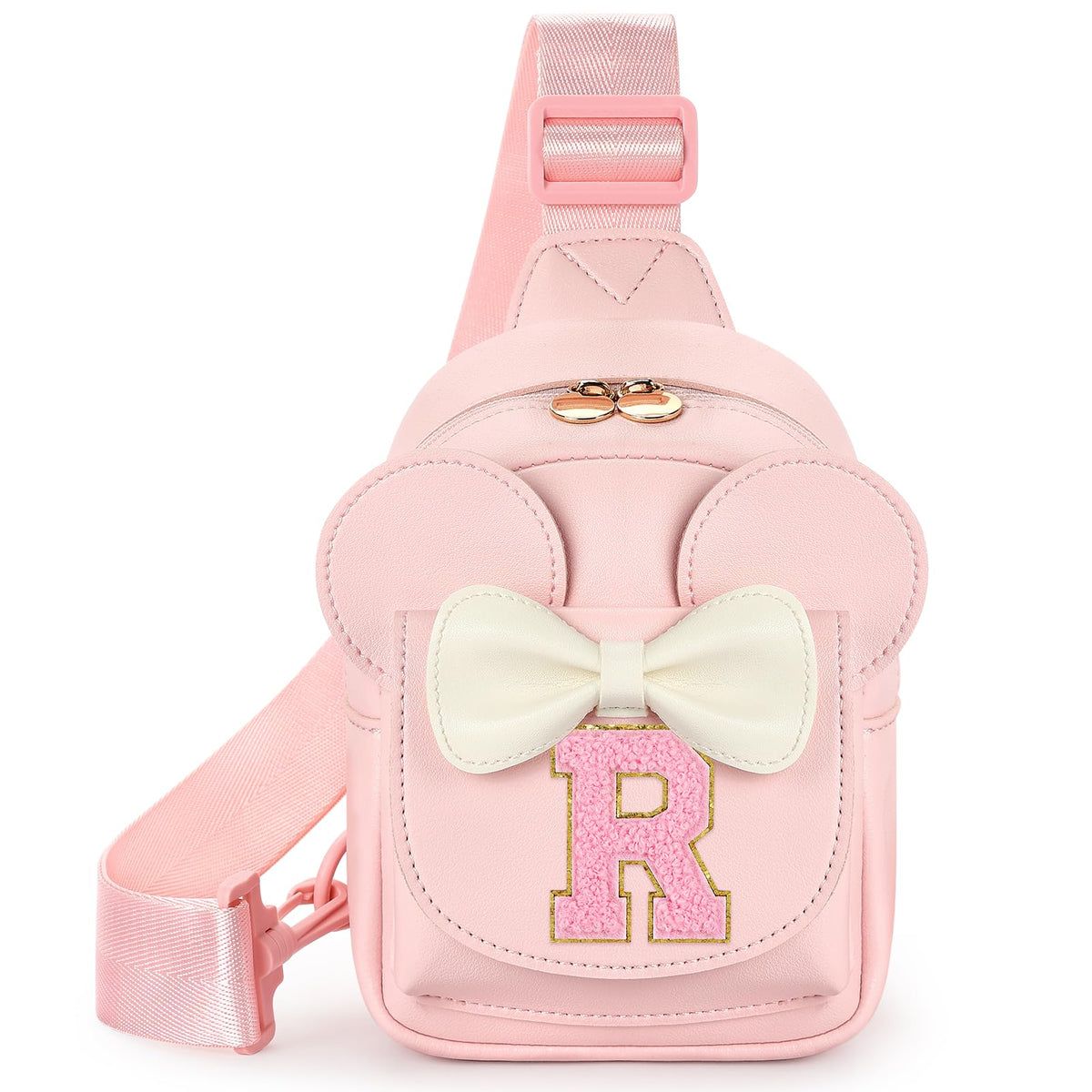 Mibasies Sling Bag for Girls Gift, Toddler Girl Toys, Pink O