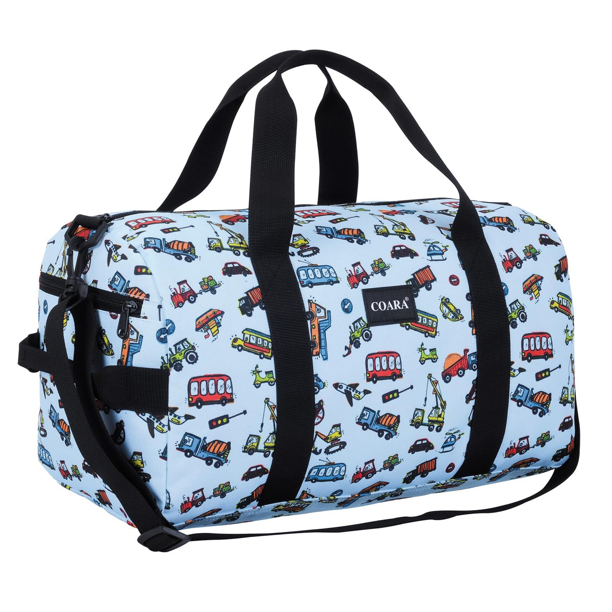 Kids Duffle Bag Overnight Travel Sports Weekender Duffel Bag for Boys Girls