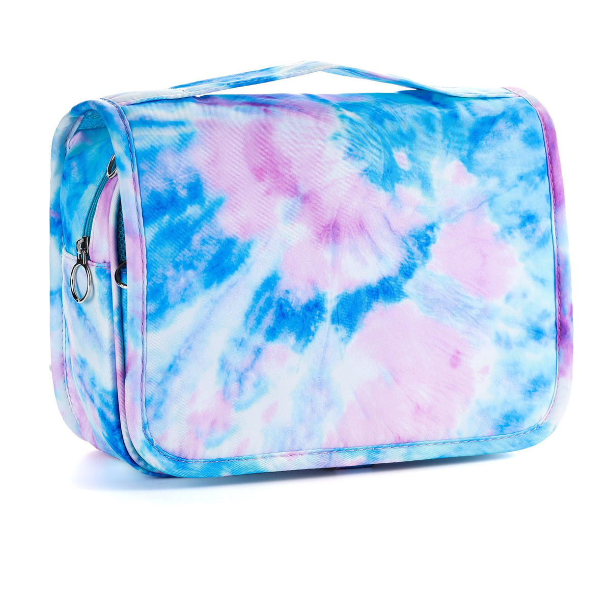 Kids Hanging Toiletry Bag for Girls, Travel Toiletry Bag for Little Young Girls Cosmetic Makeup Waterproof Wash Bag Toddler Traveling Toiletries, Unicorn Purple