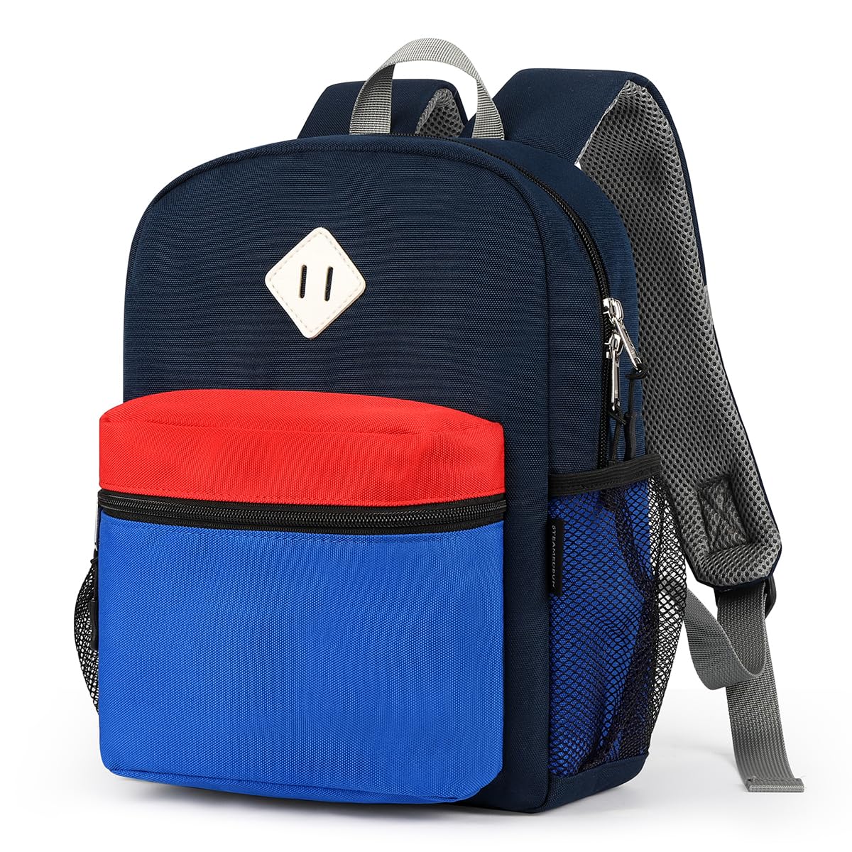 STEAMEDBUN Toddler Backpack for Boys 2-4,Kindergarten Backpack for Boys,Preschool Backpack,Mini