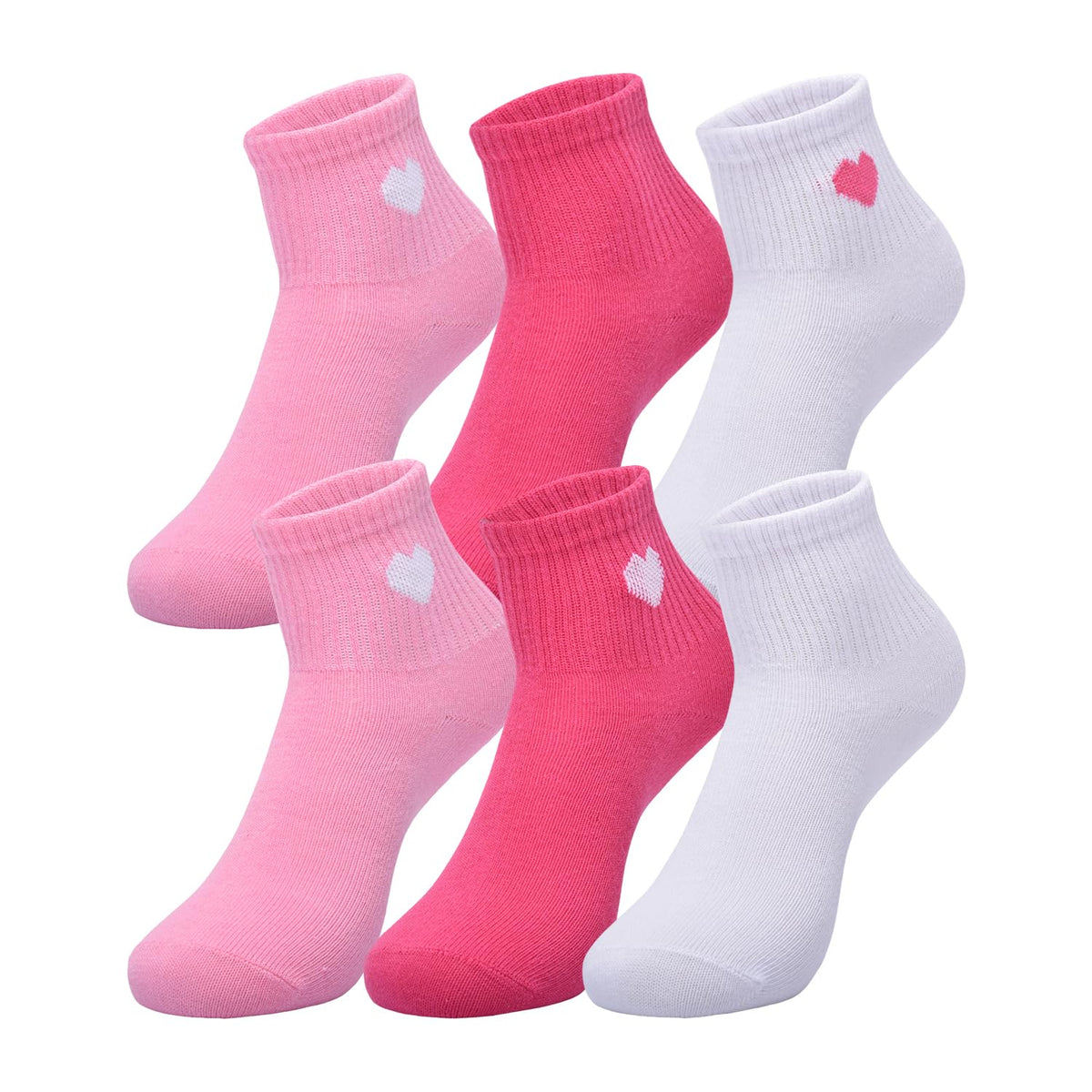 GAP Girls' Crew Socks, Multi-pack Kids Socks, Soft & Stretchy, Comfortable