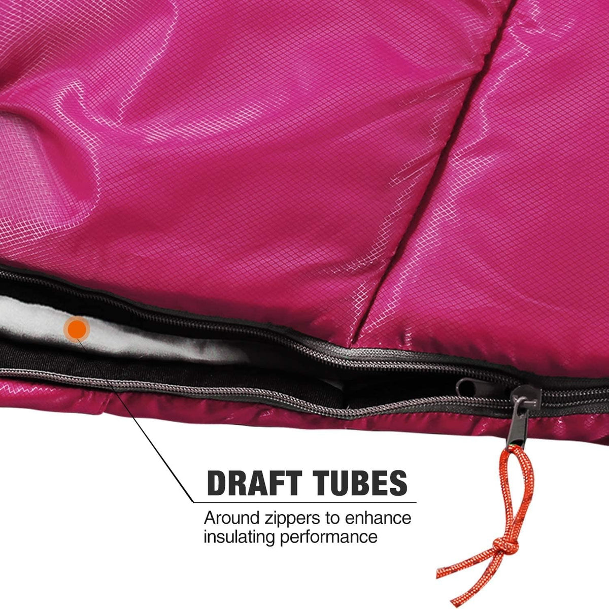 REDCAMP Kids Mummy Sleeping Bag for Camping