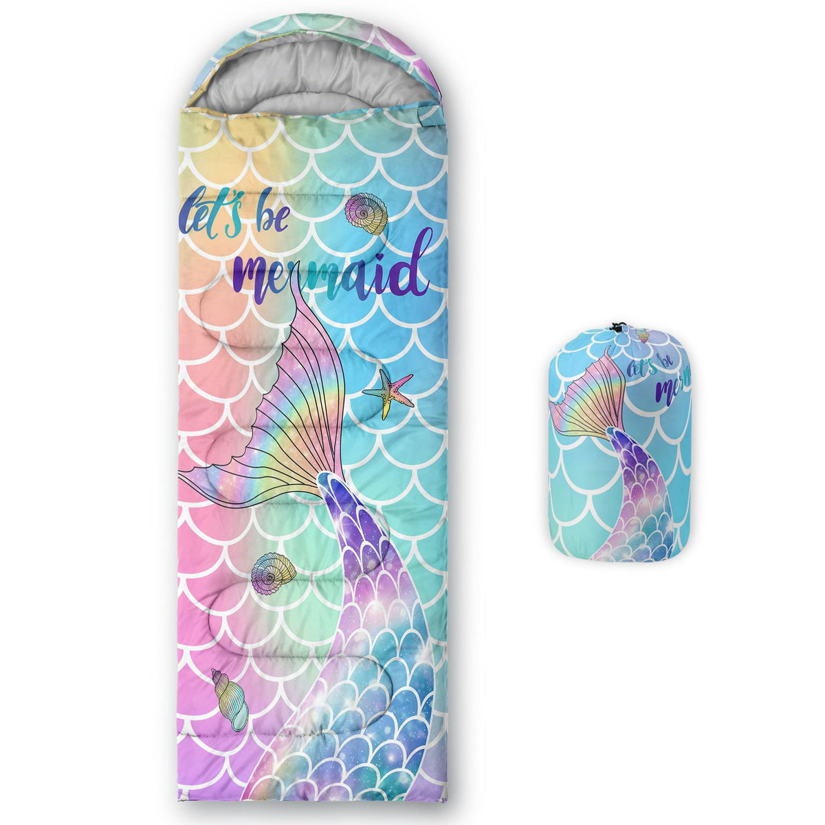 Kids Sleeping Bag for Boys Girls,3D Basketball Print-Lightweight Warm Portable Outdoor Indoor-Waterproof Cold Weather Resistant Sleeping Bag for Camping Hiking