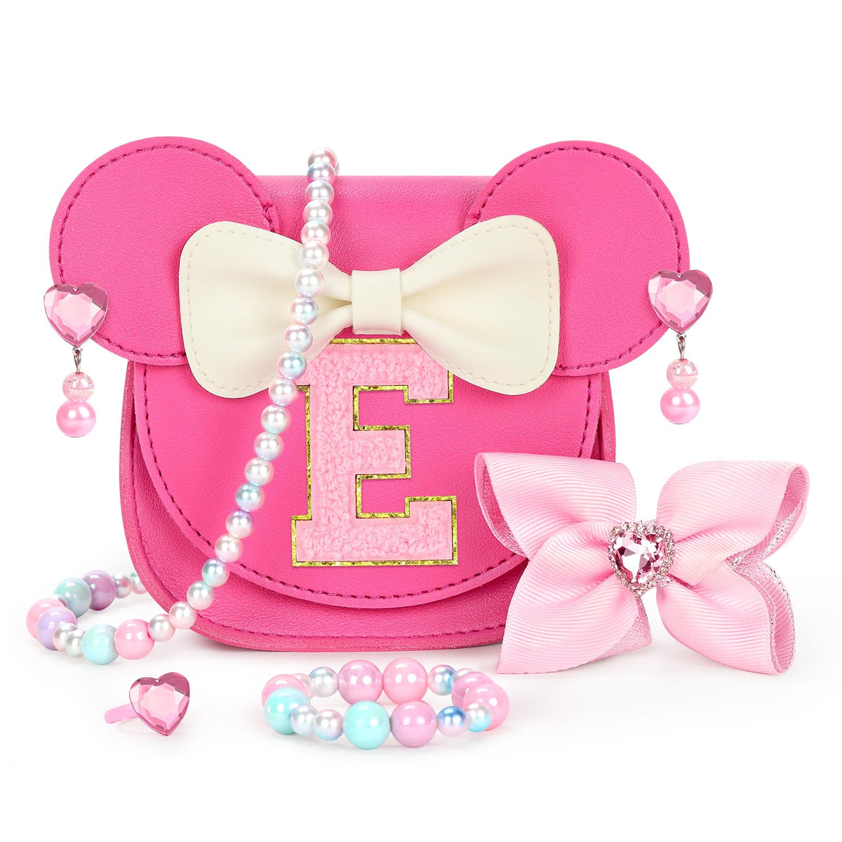 mibasies Toddler Purse Gifts for Girls: 3 Year Old Girl Gifts, Girl Toys Purse Set