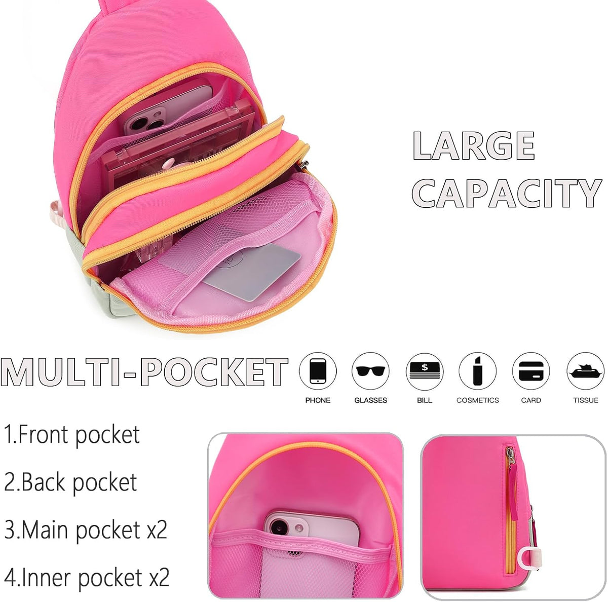 PRLINJSK Birthday Gifts for Girls Kids Fanny pack