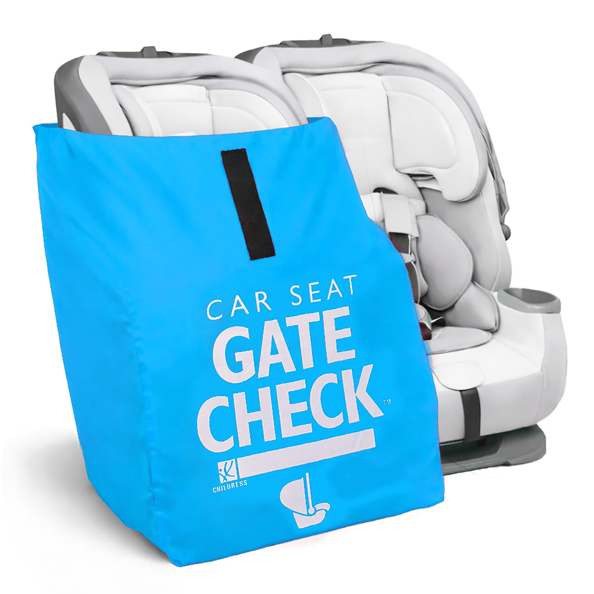 J.L. Childress Gate Check Travel Bag for Car Seats & Infant Carriers, Red