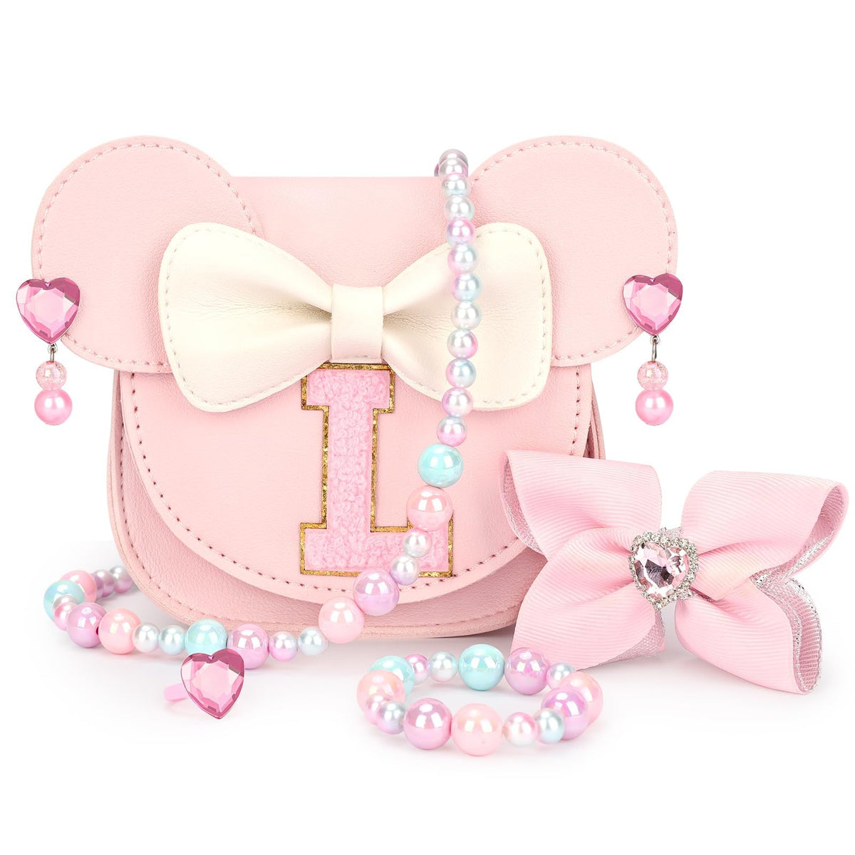 mibasies Toddler Purse Gifts for Girls: 3 Year Old Girl Gifts, Girl Toys Purse Set