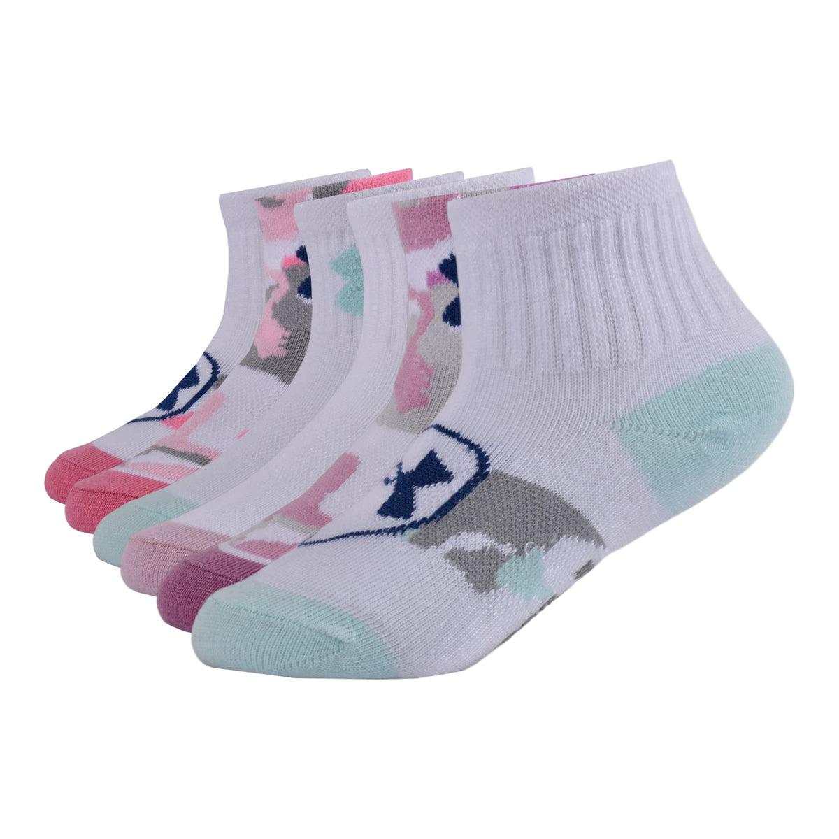 Under Armour girls Multi Pack Quarter Sock