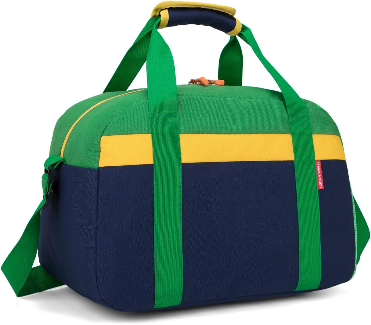 Small Kids Duffle Bag for Boys or Girls, 15"Length,D Blue Green 3