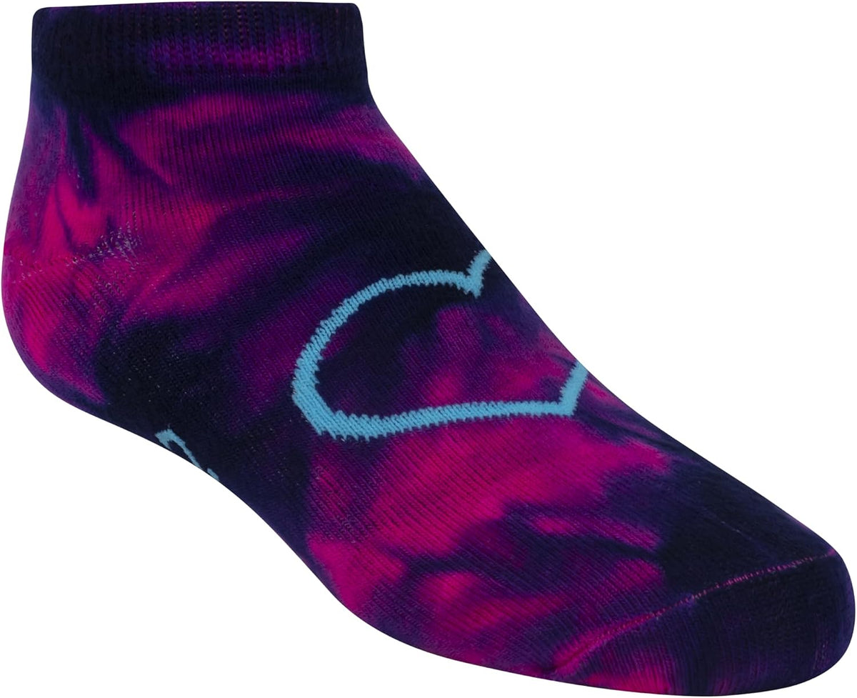 Skechers Girls' 6 Pack Low Cut Socks
