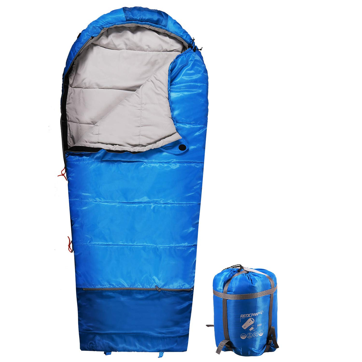 REDCAMP Kids Mummy Sleeping Bag for Camping