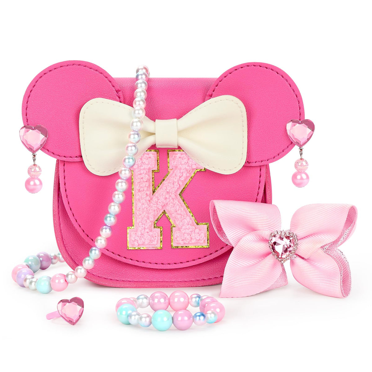 mibasies Toddler Purse Gifts for Girls: 3 Year Old Girl Gifts, Girl Toys Purse Set