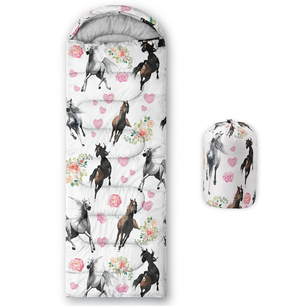 Kids Sleeping Bag for Boys Girls,3D Basketball Print-Lightweight Warm Portable Outdoor Indoor-Waterproof Cold Weather Resistant Sleeping Bag for Camping Hiking
