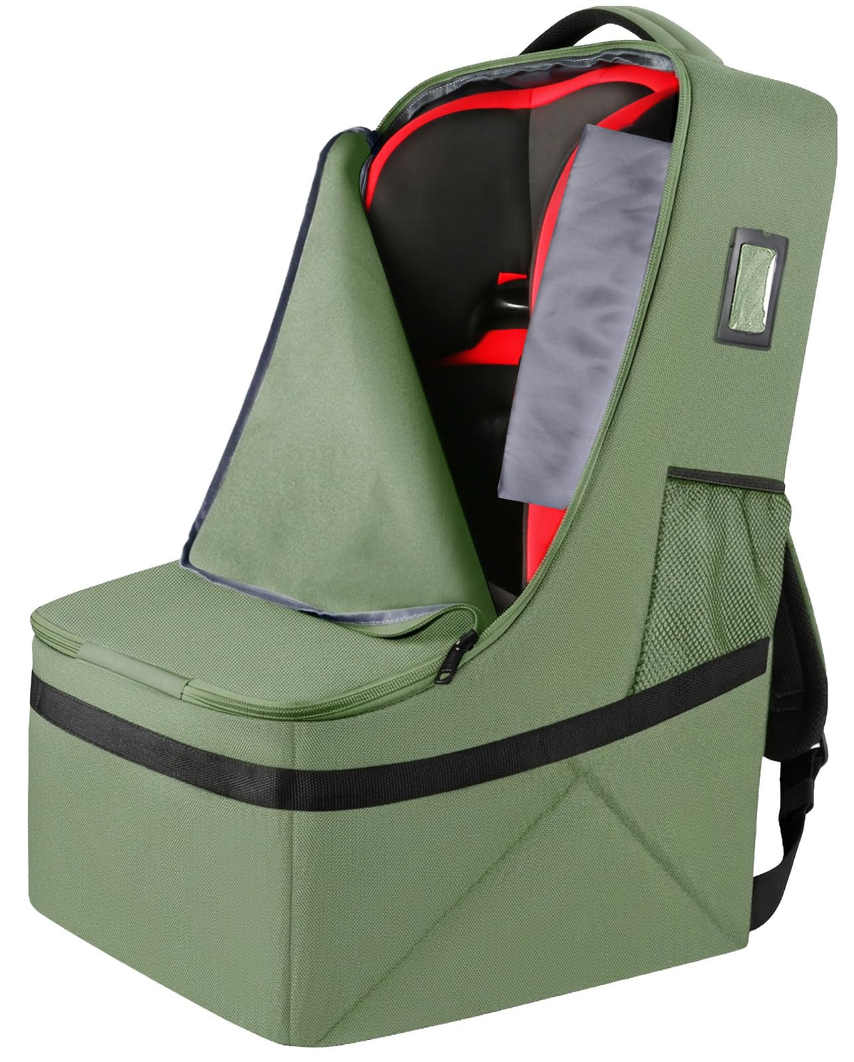 YOREPEK Padded Car Seat Travel Bag Backpack, Toddler Travel Essentials