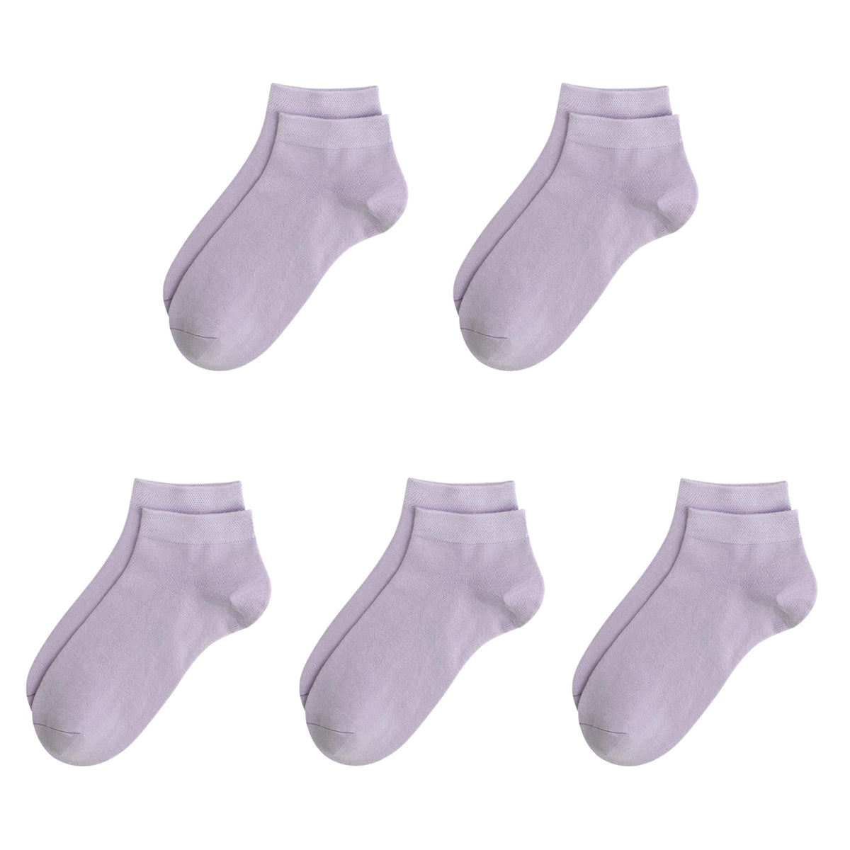 SERISIMPLE Viscose Bamboo School Socks Ankle Super Soft Kids Socks Stretch Cuffs Athletic Socks Odor Anti-odor 5 Pairs