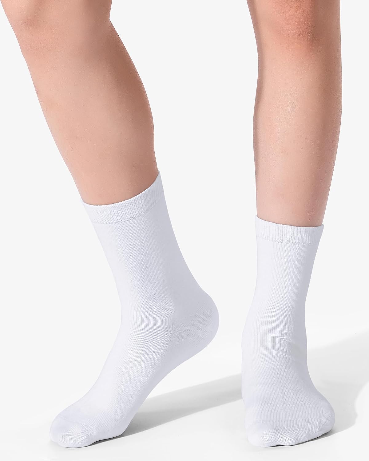 8 Pairs Kids Socks for Boys Girls Crew Dress Athletic School Cotton Socks
