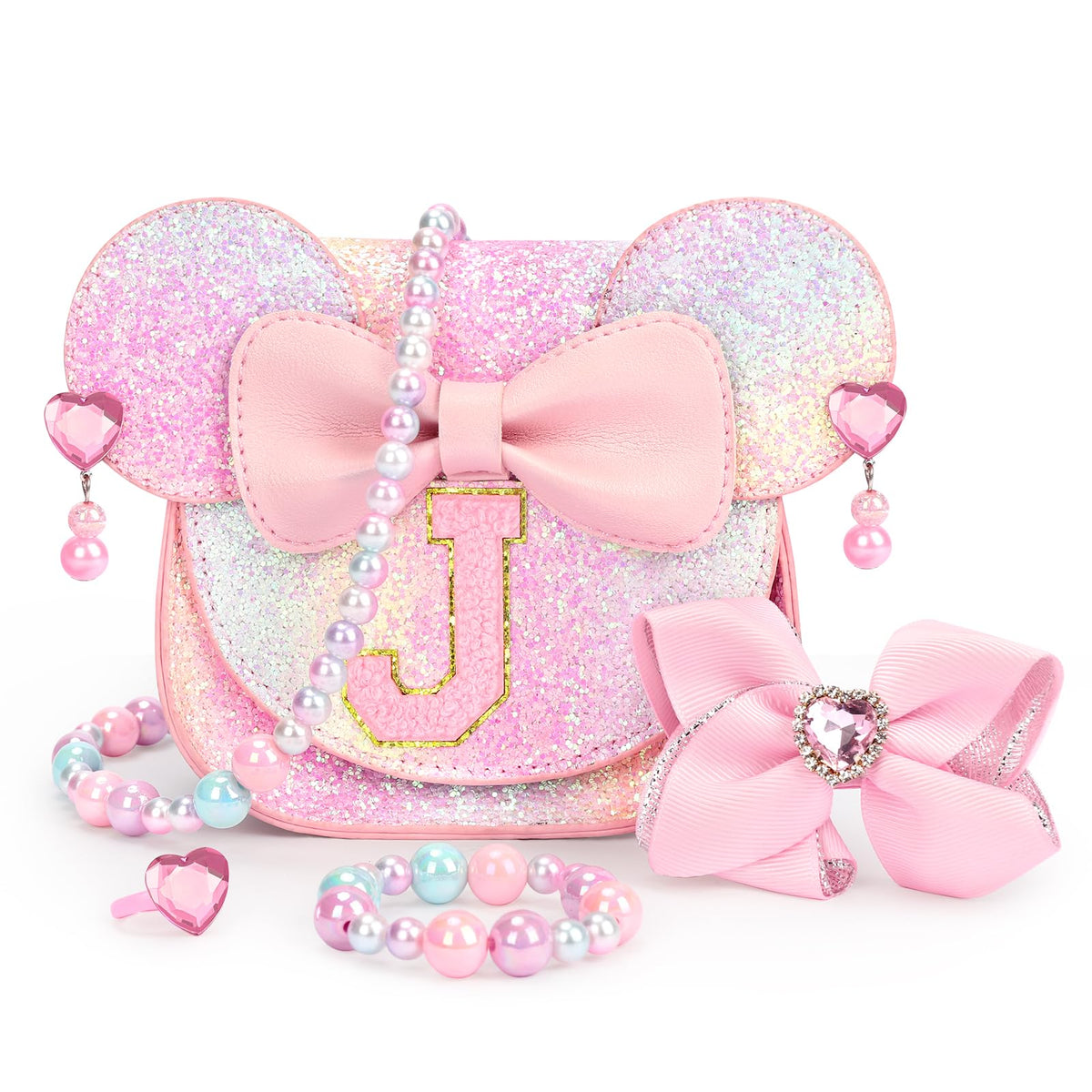 mibasies Toddler Purse Gifts for Girls: 3 Year Old Girl Gifts, Girl Toys Purse Set