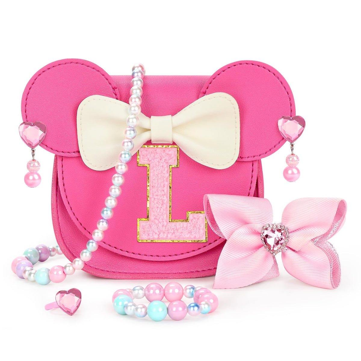 mibasies Toddler Purse Gifts for Girls: 3 Year Old Girl Gifts, Girl Toys Purse Set
