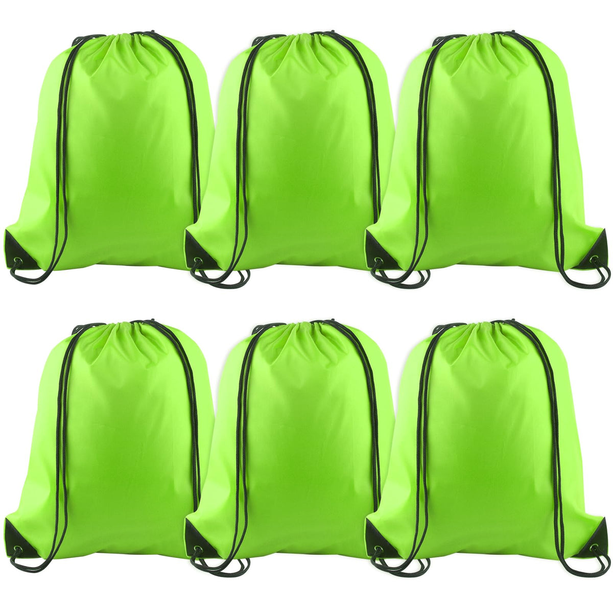 PLULON 2Pcs Drawstring Bags Bulk, Drawstring Backpack Pink Red String Backpack Cinch Sack Sport Gym Backpack Bags for Yoga Traveling Outdoor Sports