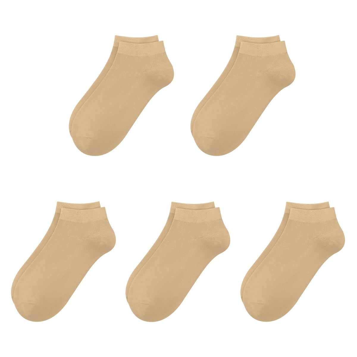 SERISIMPLE Viscose Bamboo School Socks Ankle Super Soft Kids Socks Stretch Cuffs Athletic Socks Odor Anti-odor 5 Pairs