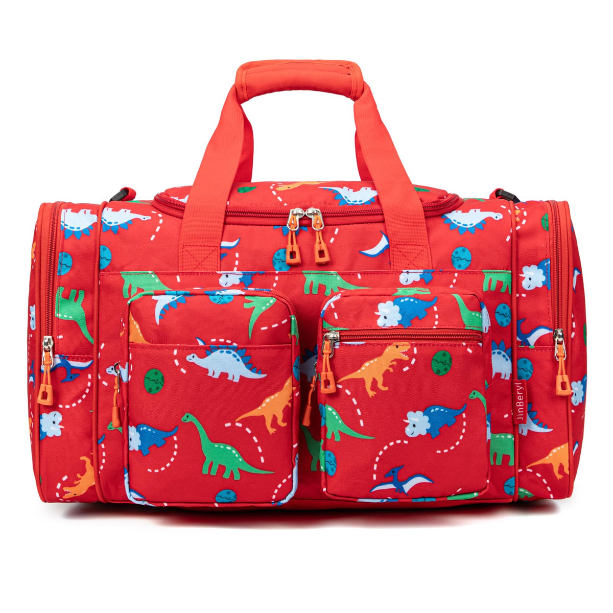 Kids Duffle Bag for Boys or Girls, Fit Travel, Weekend, or Overnight, 19" Length (Navy Blue, 19-Inch-Length)