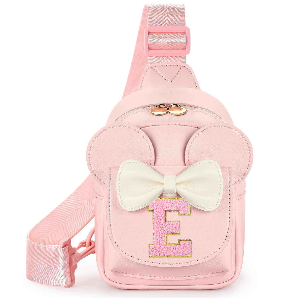 Mibasies Sling Bag for Girls Gift, Toddler Girl Toys, Pink O