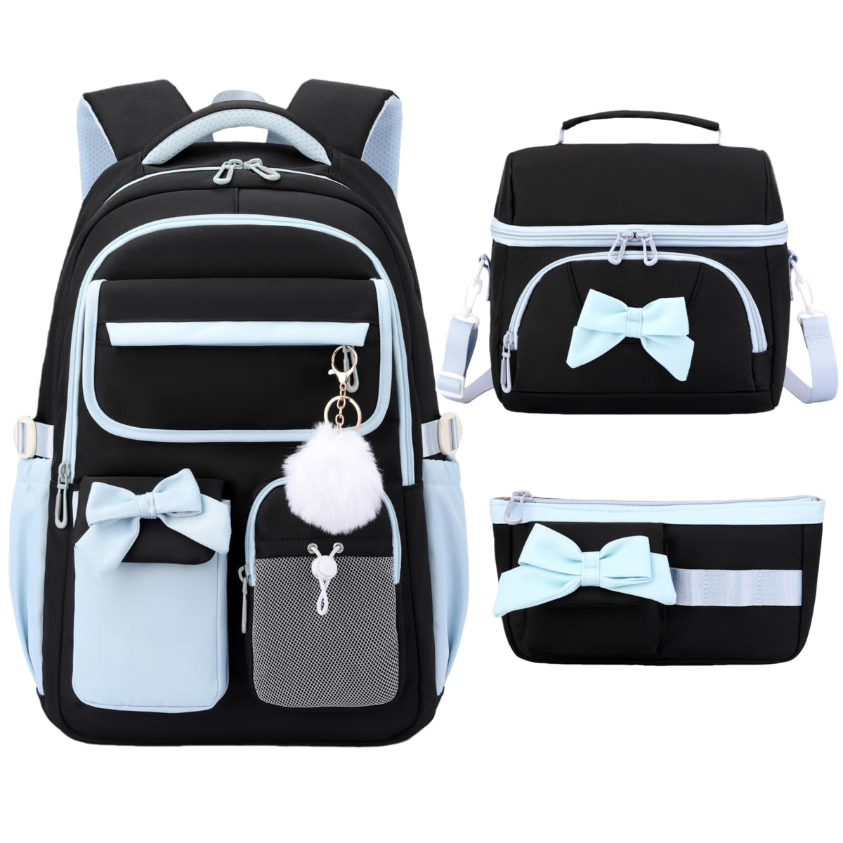 Girls Backpack School Bags Kids Elementary School Backpack for Girls Teens Cute Childrens Bookbags Casual Back Packs, Purple