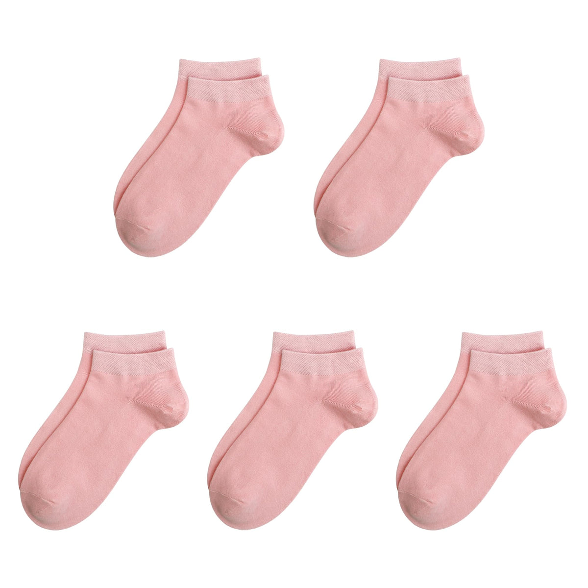 SERISIMPLE Viscose Bamboo School Socks Ankle Super Soft Kids Socks Stretch Cuffs Athletic Socks Odor Anti-odor 5 Pairs