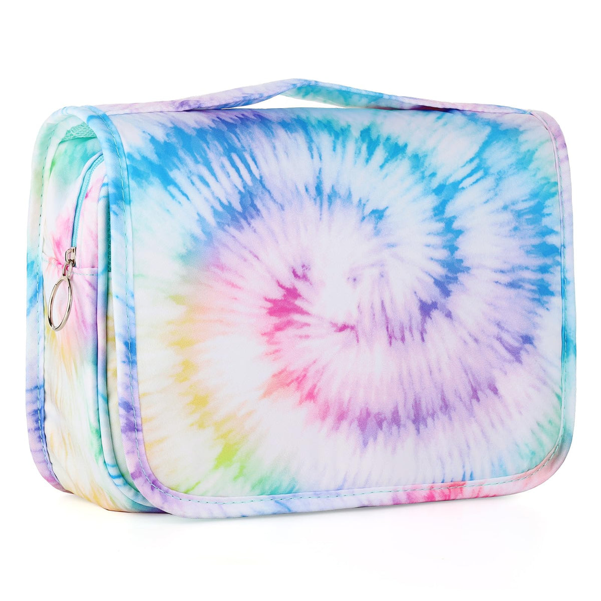 Kids Hanging Toiletry Bag for Girls, Travel Toiletry Bag for Little Young Girls Cosmetic Makeup Waterproof Wash Bag Toddler Traveling Toiletries, Unicorn Purple