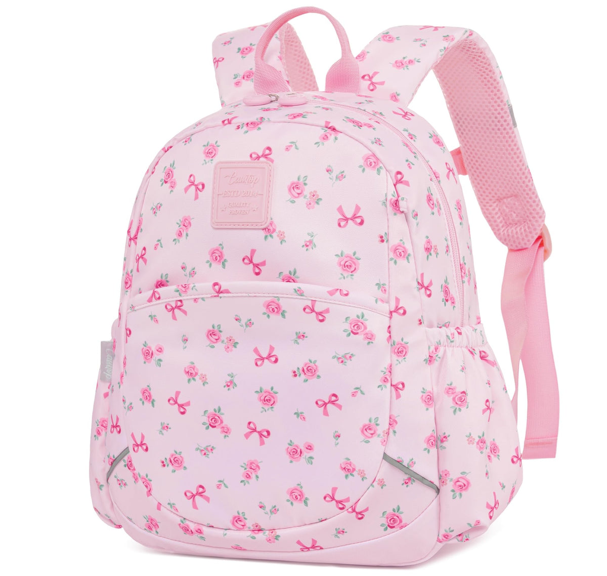 CAMTOP Toddler Backpack for Boys Girls 2-4, 12" H Kids Backpacks for Kindergarten Preschool, Small Bookbag for Daycare Travel (Black, 12''- Not fit A4 folder)