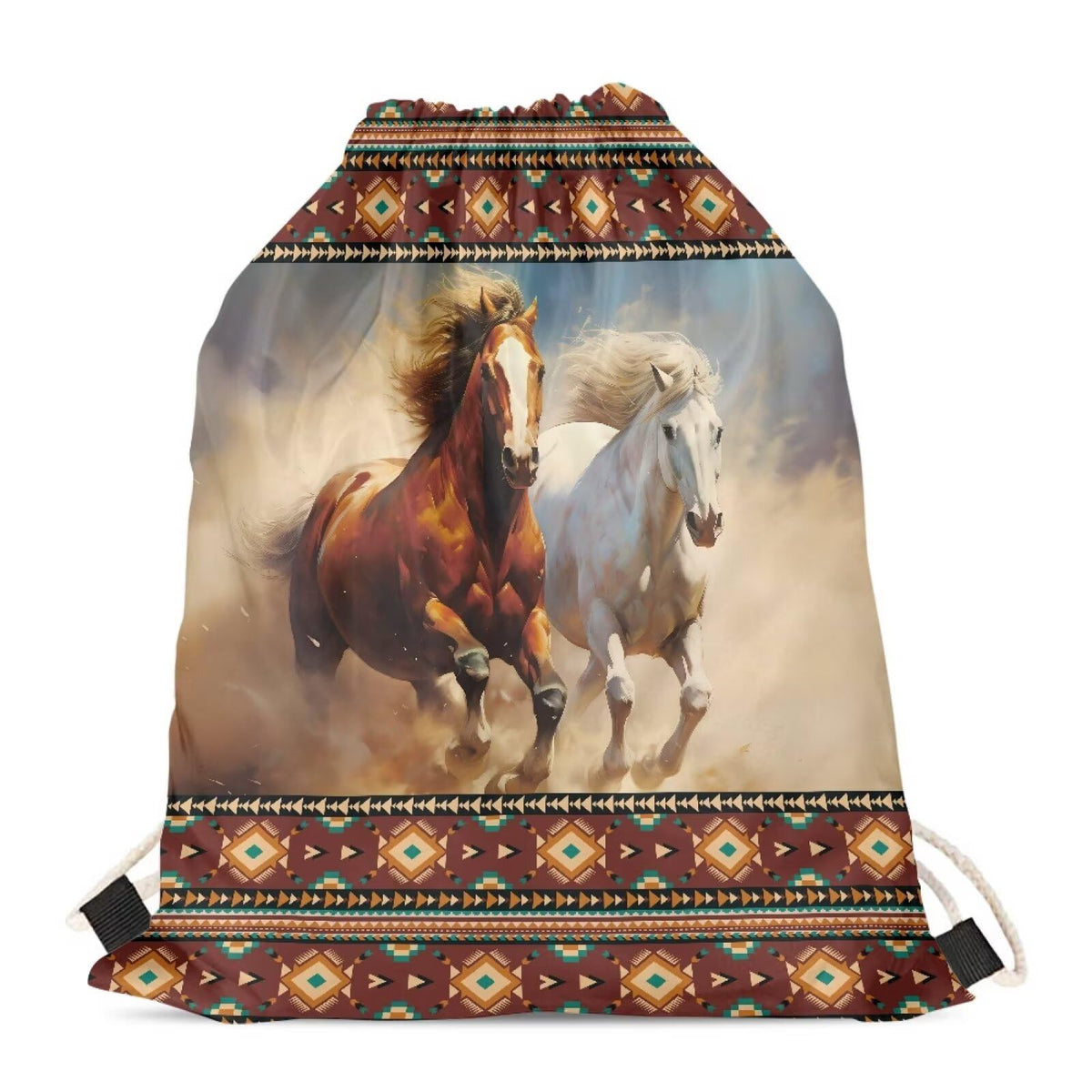 Upetstory Sunflower Giraffe Drawstring Backpack Cinch Sackpack for Women Medium Gym Bag Lightweight Draw String Bag Sports Yoga Rucksack Swim Travel Day Pack