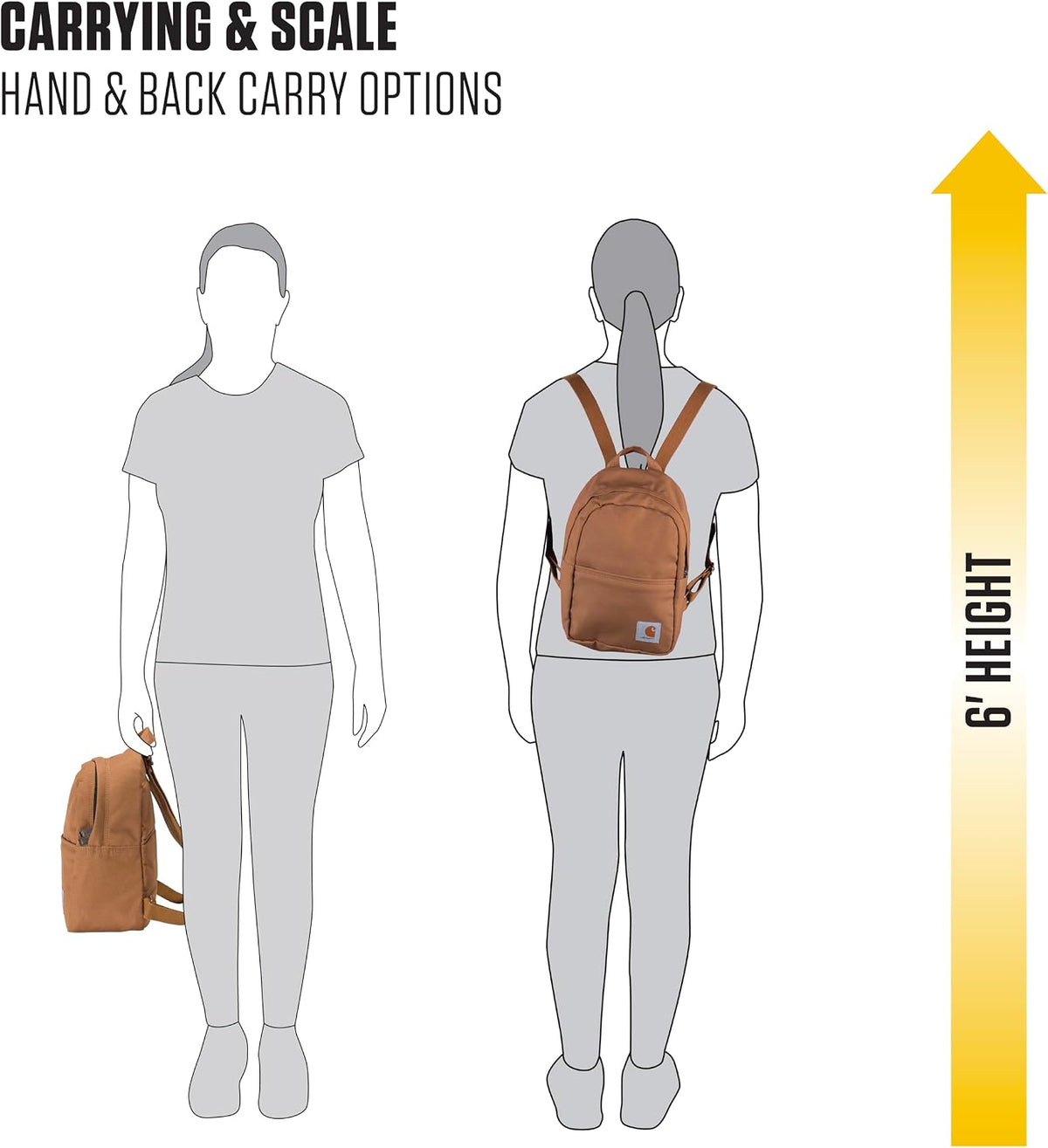 Carhartt Classic Mini Backpack Mossy Oak Bottomlands